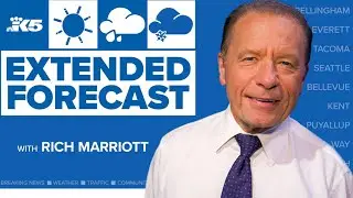 Decreasing rain and breezy | KING 5 Weather