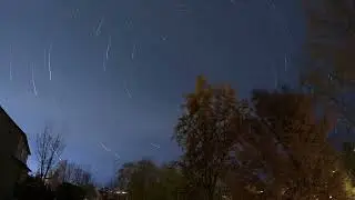 Backyard Stars Time Lapse