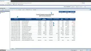 Printing the Account Balance Report