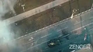 Ukrainian Missiles Pummel Russian Z Tank As Soldier Flees In Fear