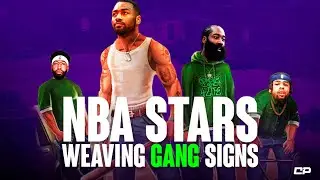 NBA Stars Weaving GANG Signs Celebrations 👀 | Highlights #Shorts