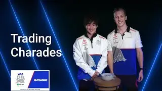 Visa Cash App RB F1 2024 Team Trading Charades Challenge