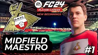 MIDFIELD MAESTRO FC 24 PLAYER CAREER MODE | EP1 | NEW BEGINNINGS | PRE SEASON!