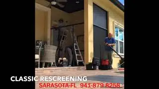 Classic Rescreening - Pool Cage Screen Repair
