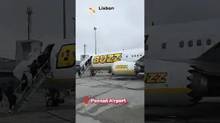 Ryanair. New logo. Boeing 737. Poznan airport. #boeing #travel #poland #poznań