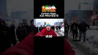 ERIC CARTMAN Hits The Streets Of South Park During The Ice Protest ❄️