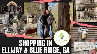 Weekend of Shopping in Ellijay and Blue Ridge, GA + Hiking Benton Mackaye Trail