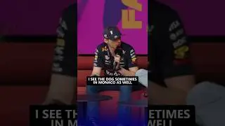 Макс знает имя собаки Чарльза? 😏🐶 #f1 #formula1