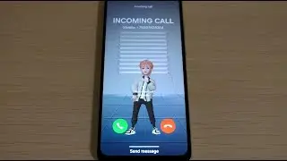 Samsung Galaxy A05 Incoming Call