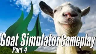 Goat Simulator Gameplay Part 4 (With Atkst, Chubby and Frosty)