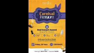 PCA FRIYAY Carnival Livestream