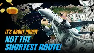 How Airlines Secretly Design Flight Routes to Maximize Profit (Not Convenience)