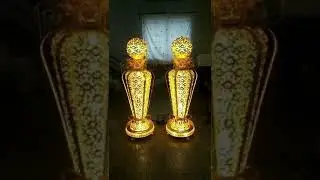 #Crystal Gold floor lamp wholesale