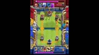 WB miner vs Elixir Golem Battle healer deck