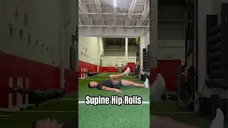 Supine Hip Roll Demo #hipmobility #hips #workout #mobility
