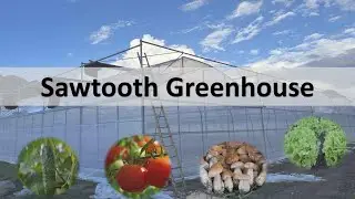 Sawtooth greenhouse