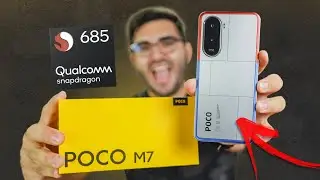 CHEGOU! O Xiaomi POCO M7 com 7.000Mah de BATERIA, NFC, Snapdragon  por R$1.000 j&aacute; no BRASIL