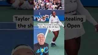 Taylor Townsend is stealing the show at the US Open.