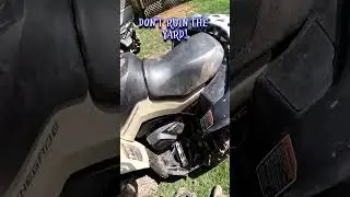 Don't rip up the yard! Can- Am Renegade 1000xxc