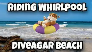 Riding Whirlpool at Diveagar Beach | Watersports | Sweet memories #diveagarbeach #whirlpoolride
