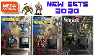 *NEW* 2020 Borderlands, TMNT Mega Construx Figures