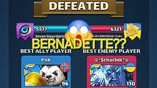 🟨🔷️ BERNADETTE DOMINATES RUSH ATTACK!! 7DU vs ukr*ukr DREAM ukr*ukr🔷️🟨