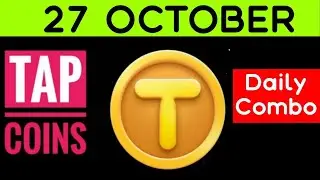 TapCoin 27 October Daily Combo Cards