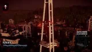 Infamous SS fly across the whole map over the ocean!