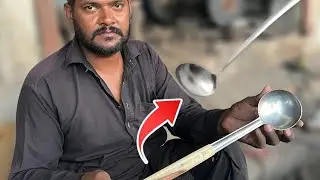 Cooking Ladle Made by Hand | Blacksmith Process | Traditional Forged Kitchen Tool