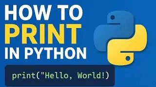 How to print anything in python| coding| @ApnaCollegeOfficial
