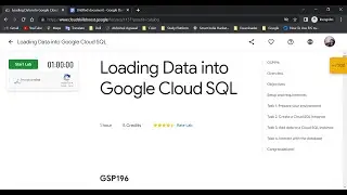 Quest-7 | Cloud SQL | Loading Data into Google Cloud SQL