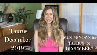 Taurus December 2019 Horoscope #Taurus #Astrology #Horoscope