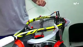 As&iacute; es la raqueta que utiliza Carlos Alcaraz