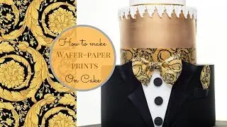 How to make a Versace print Cake