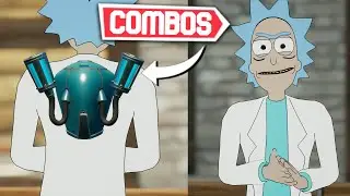 *NEW* BEST RICK SANCHEZ SKIN COMBOS! | Fortnite Battle Royale