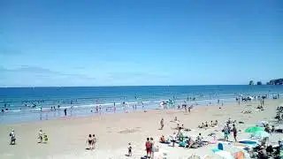 Playa de Hendaya Francia 14/8/2019