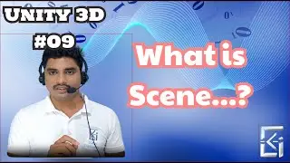 What is Scene in unity  and how to change project platform