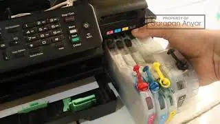 Tanpa Bongkar, Cara Membersihkan Head Printer Brother MFC J200