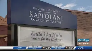 Kapiolani Community College ranked number in Hawaii for highest paid graduates