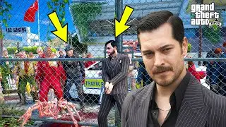EŞREF TEK POLİS ZOMBİLERLE DOLU KARAKOLDAN KAÇ! - GTA 5 MODS
