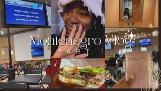 MONTENEGRO VLOG PART 1 | Missed Flight & Airport Sleepover | Summer 2023