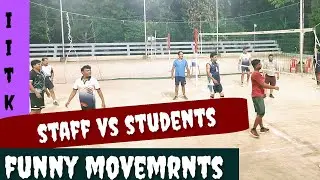 Who Won? Staff vs Students Volleyball Match at IITK | Sports + Fun!