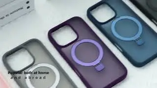 The Silver Shield Skin Feel Racket Stand Case is the strongest backing for your phone! #racket #case