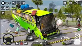 Highway bus crash accident - Android gameplay