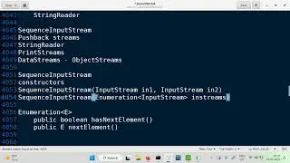SequenceInputStream