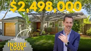 INSIDE $2,498,000 Sunnyvale Home with Theater!