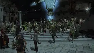 FFXIV Chill, Ambient Community Atmosphere (St. Patrick's Day, Limsa Lominsa)