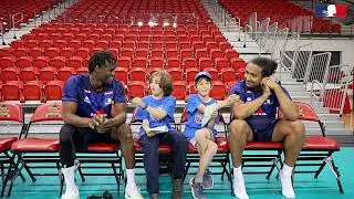🎙️ Paul & Gabriel interviewent deux Bleus du volley ! 🇫🇷🏐 | Coll&egrave;ge Stanislas x &Eacute;quipe de France