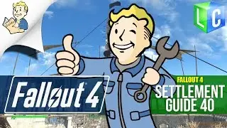 Fallout 4 Guide - Lets build a Raider Camp Pt.2 | The Castle | Settlement Tour