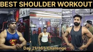 BEST SHOULDER WORKOUT FOR MASS GAIN 